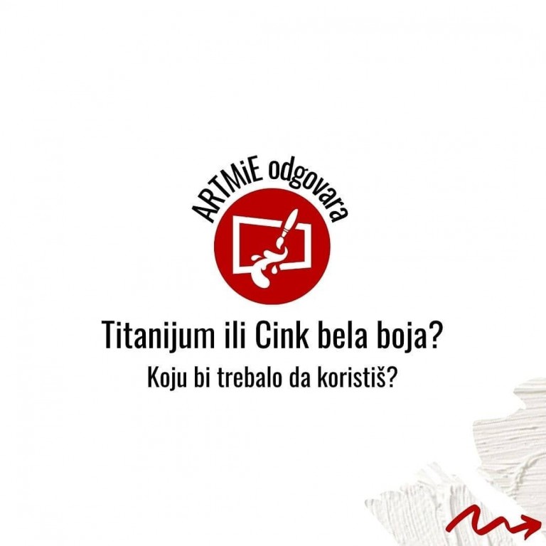 Slikarska dilema - titanijum ili cink bela boja?