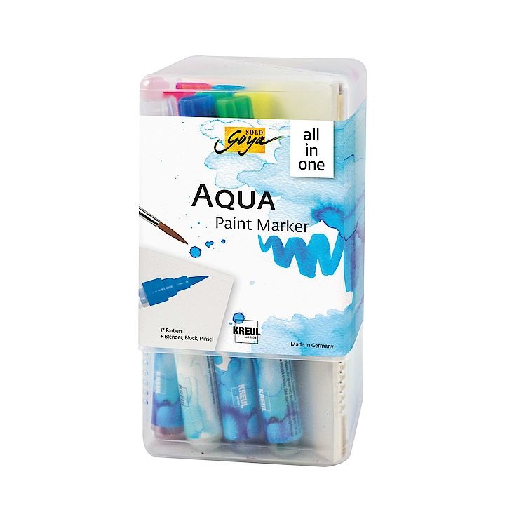 Set akvarel flomastera Aqua Solo Goya Powerpack All-in-one 