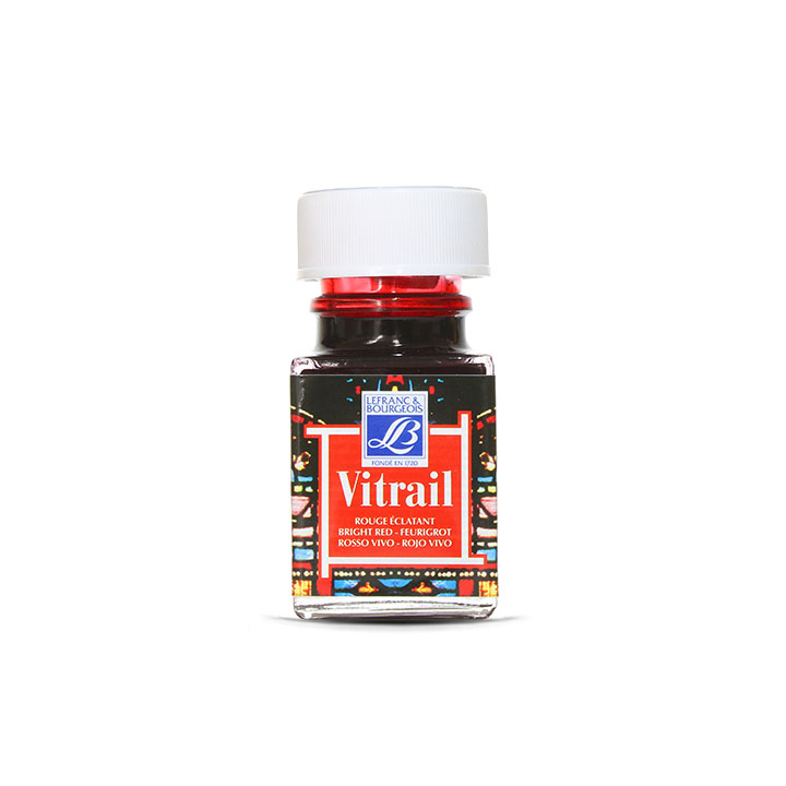 Boja za staklo VITRAIL 50 ml - Bright Red