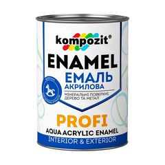 Akrilni emajl KOMPOZIT PROFI Gloss 0,7 l - razne nijanse