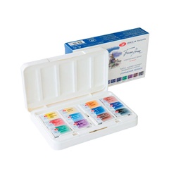 Akvarel boje White Nights Urban Landscape u plastičnoj kutiji - 12 kom