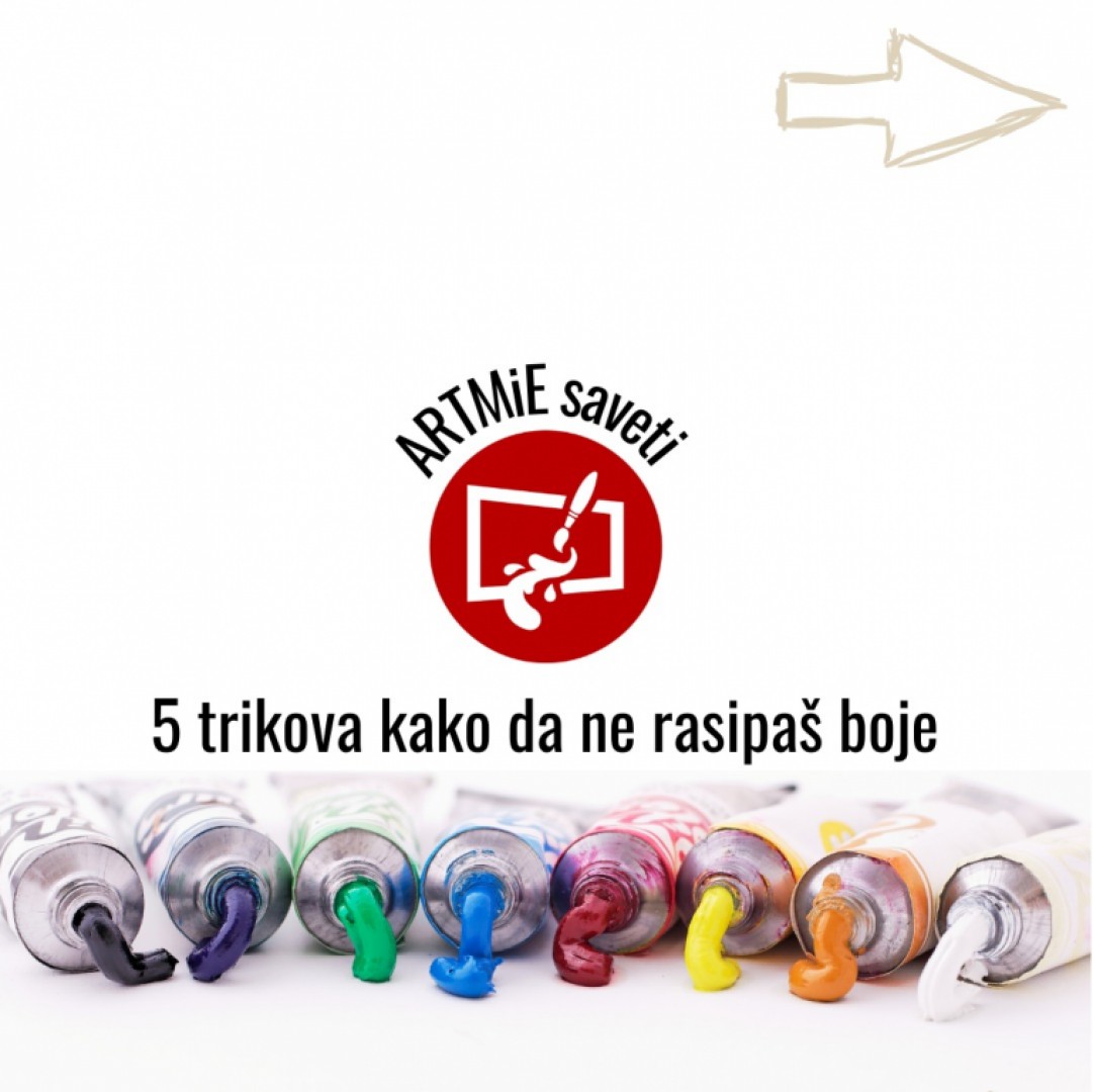 5 Trikova Kako da ne Rasipaš Boje za Slikanje