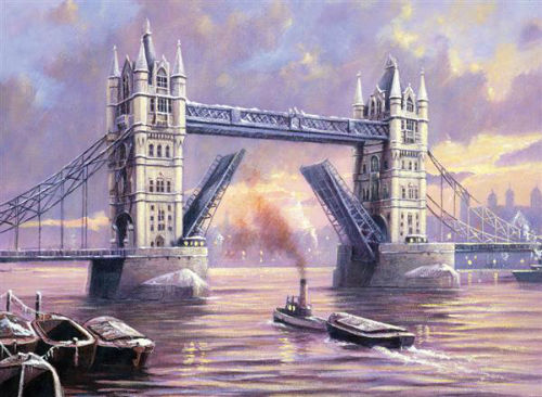 Kreativni set za slikanje - Tower Bridge A3