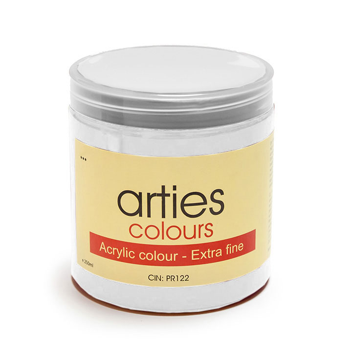 Akrilna boja Arties Colours 250 ml - Titanium White