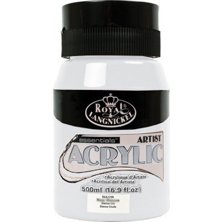 Akrilna boja Royal Essentials 500 ml - Titanium White