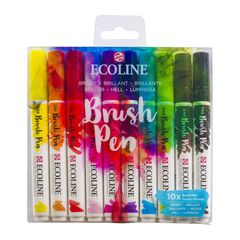 Akvarel olovke Ecoline Brush Pen Bright | Set od 10 komada