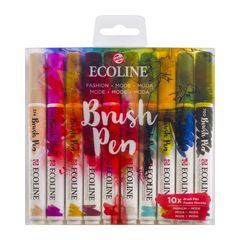 Akvarel olovke Ecoline Brush Pen Fashion | Set od 10 komada