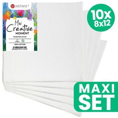 ARTMI Mini set za slikanje na platnu za hobi - 10 delova