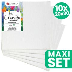 ARTMI set mini platna za hobi slikanje - 10 kom - 20x30 cm
