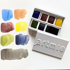 ARTMI Solo Goja set akvarela - prirodni tonovi