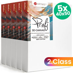 ARTMIE 3D set platna - 5 delova - 2. kvalitet - 40x50 cm