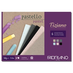 Blok papira u boji za pastel FABRIANO Tiziano