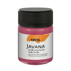 Boja za svetli tekstil JAVANA 50 ml | različite boje