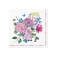 Dekupaž salvete - Hydrangea Bouquet - 1kom