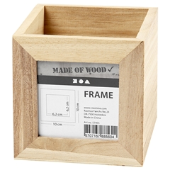 Drvena kutija za olovke sa ramom 