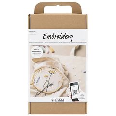 Embroideri Starter Kit | Cveće | Leptir
