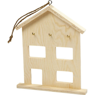 Drvena kućica za ključeve