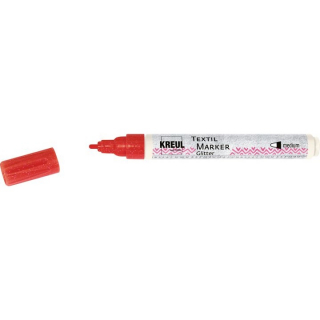 Glitter markeri za tekstil Kreul medium - razne nijanse