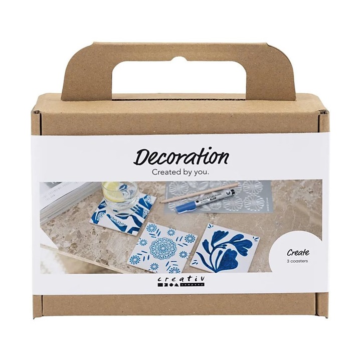 Mini kreativni set za slikanje porcelana - podmetači