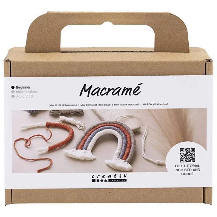 Mini makrame komplet | Rainbov