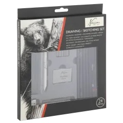 NASSAU Komplet za crtanje/skiciranje, 24 dela