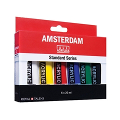 Set akrilnih boja AMSTERDAM STANDARD SERIES - 6x20ml