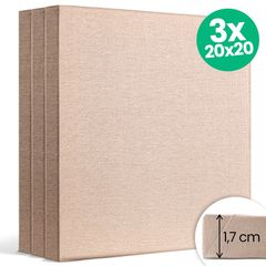 Set od 3 platna za slikanje NATURE ECO